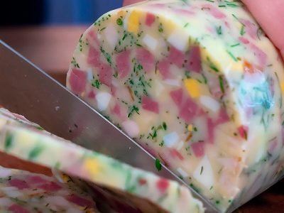 Колбаса из окрошки