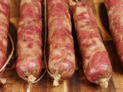 Колбаса в духовке