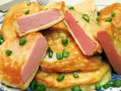 Колбаса в тесте