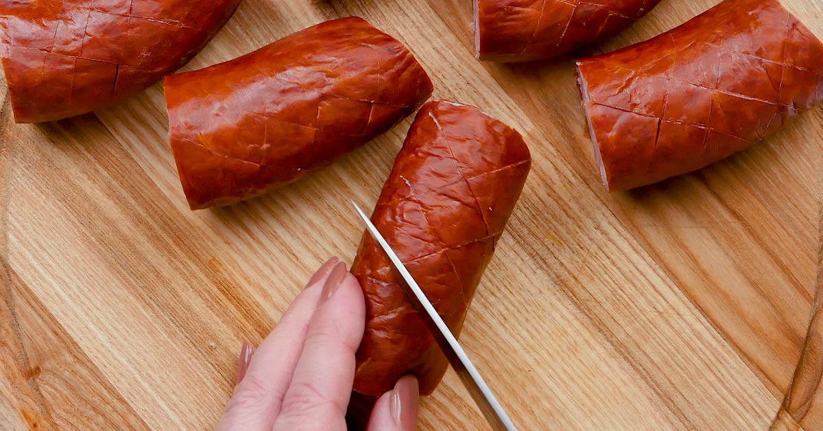 копченая колбаса