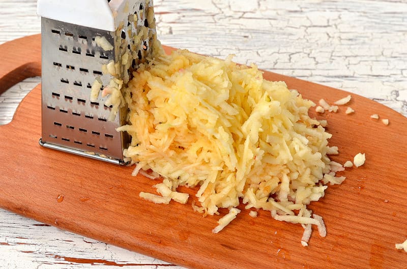 яблоки на терке