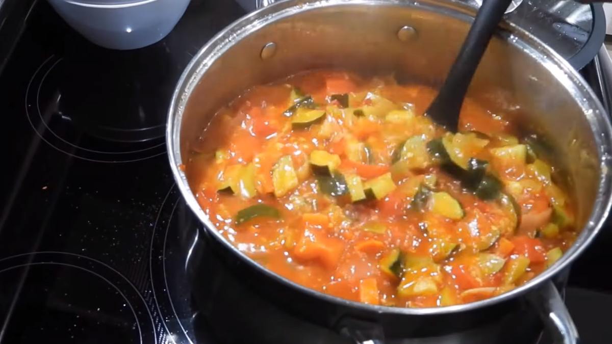 тушеные овощи