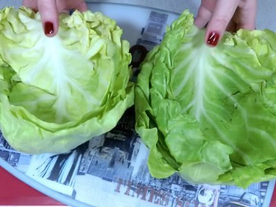 Конвертики из капусты с сыром в кляре