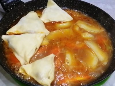 Конвертики с мясом