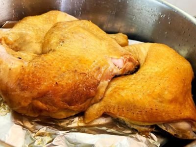 Копченая курица без коптильни: готовим прямо на плите