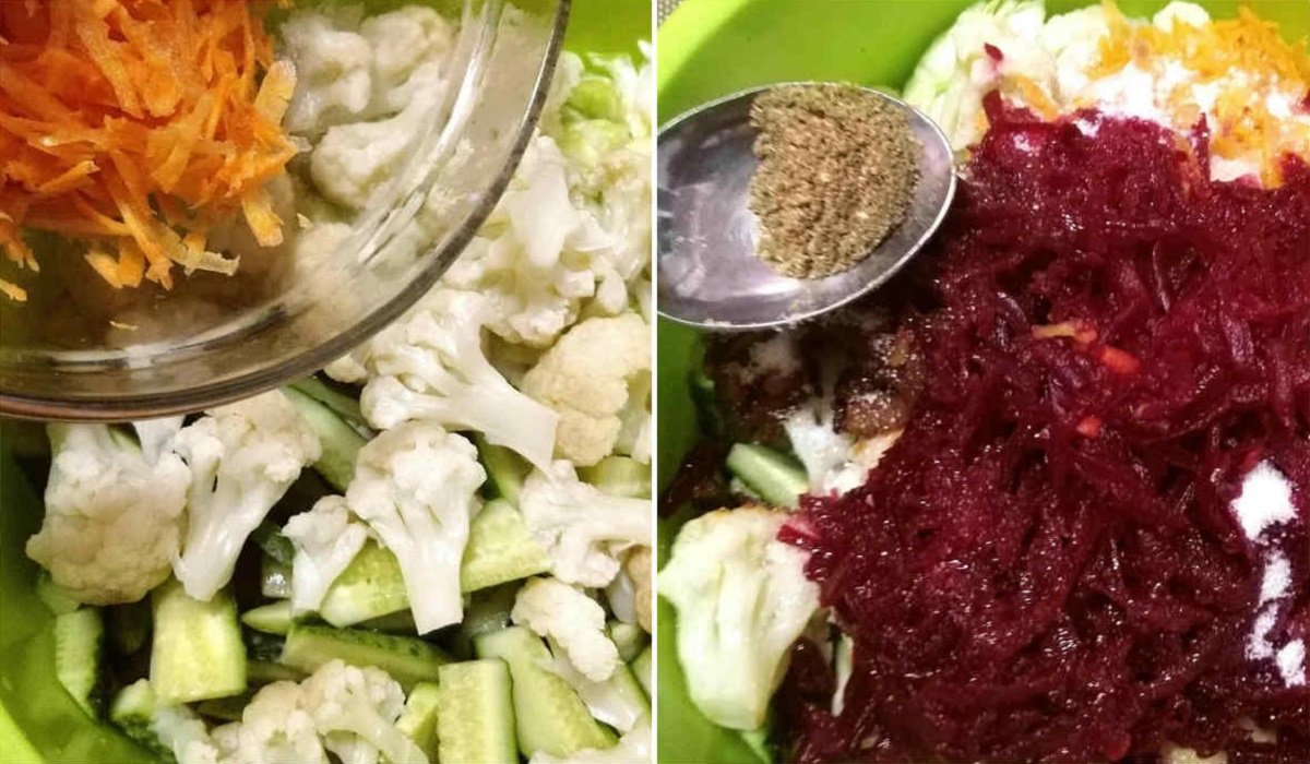 добавление моркови и специй