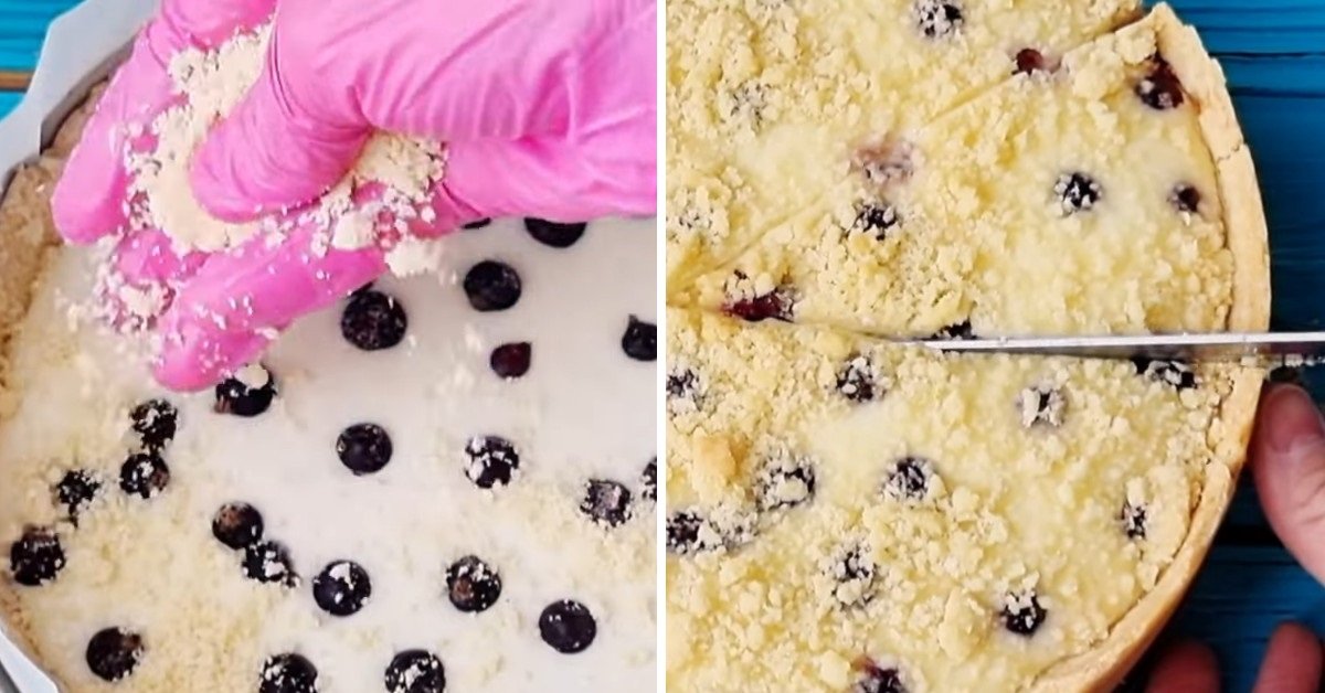 чизкейк со смородиной