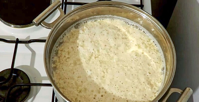 варка ряженки