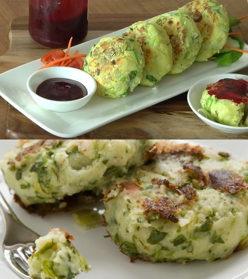 жареные котлеты из картофеля