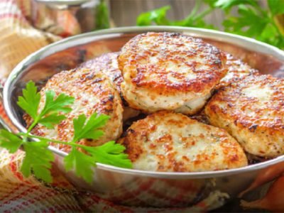 Котлеты из белой рыбы