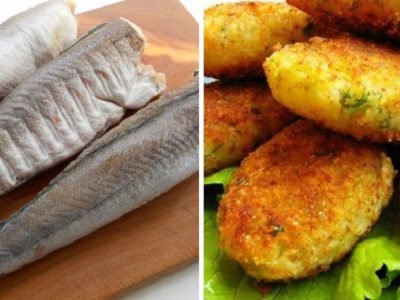 Котлеты из хека