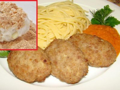 Котлеты из индейки с капустой