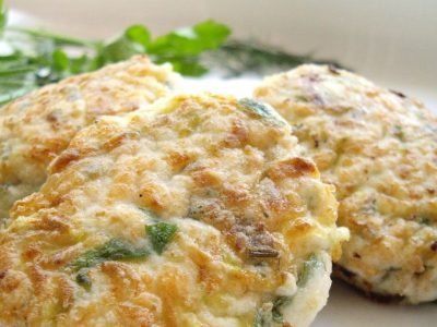 Котлеты из кабачков с сыром