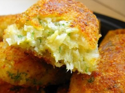 Постные котлеты из капусты на сковороде