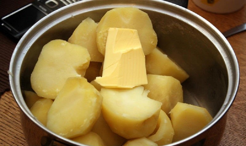 отварной картофель