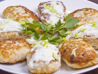 Котлеты из куриной грудки с сыром
