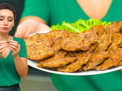 Нежные котлеты из куриной печени с луком