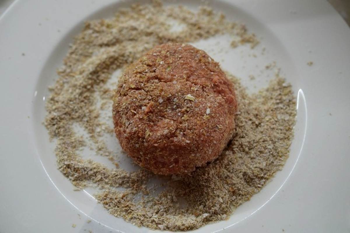 котлета в панировке