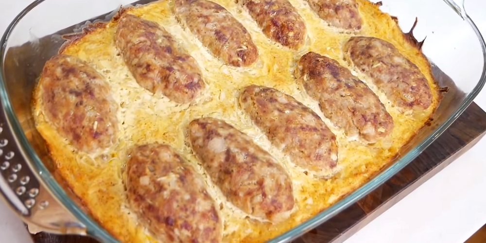 котлеты на картошке