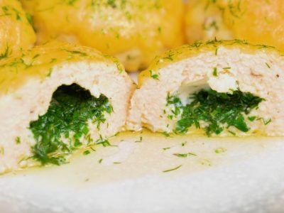 Ленивые котлеты по-киевски в духовке