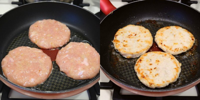 куриные котлеты под сыром