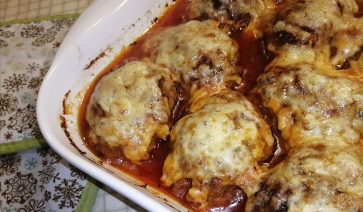 запеченные под сыром котлеты