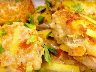 Котлеты с картофелем «Веснушки»