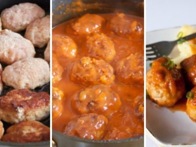 Котлеты с подливой