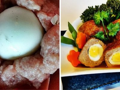 Котлеты с яйцом