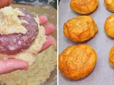 Сочные котлеты в шубе