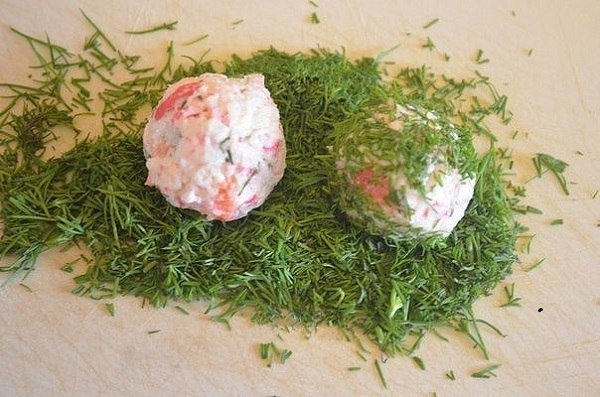 крабовые шарики