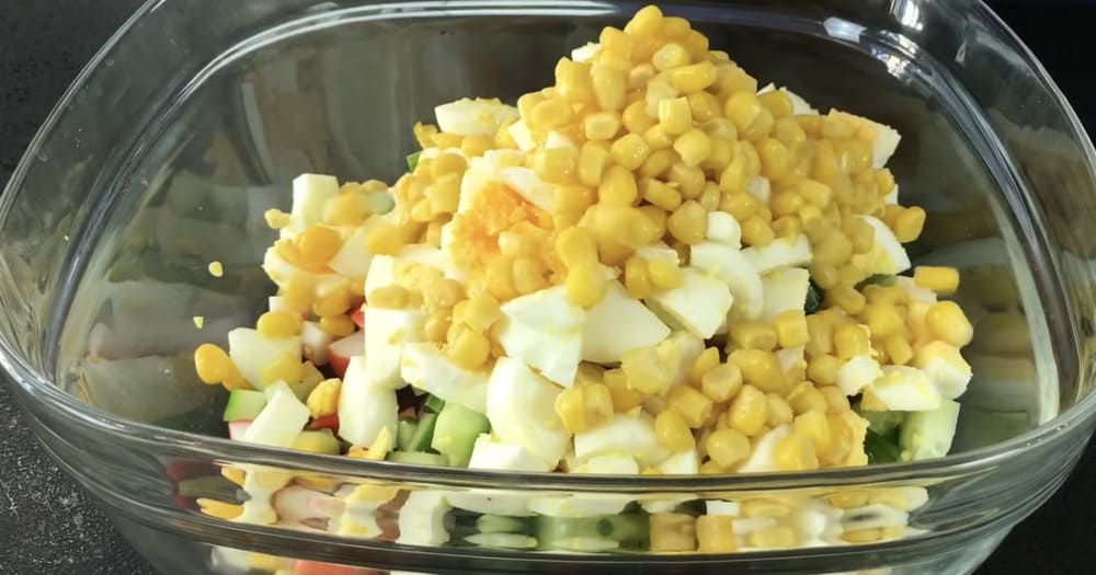 крабовый салат