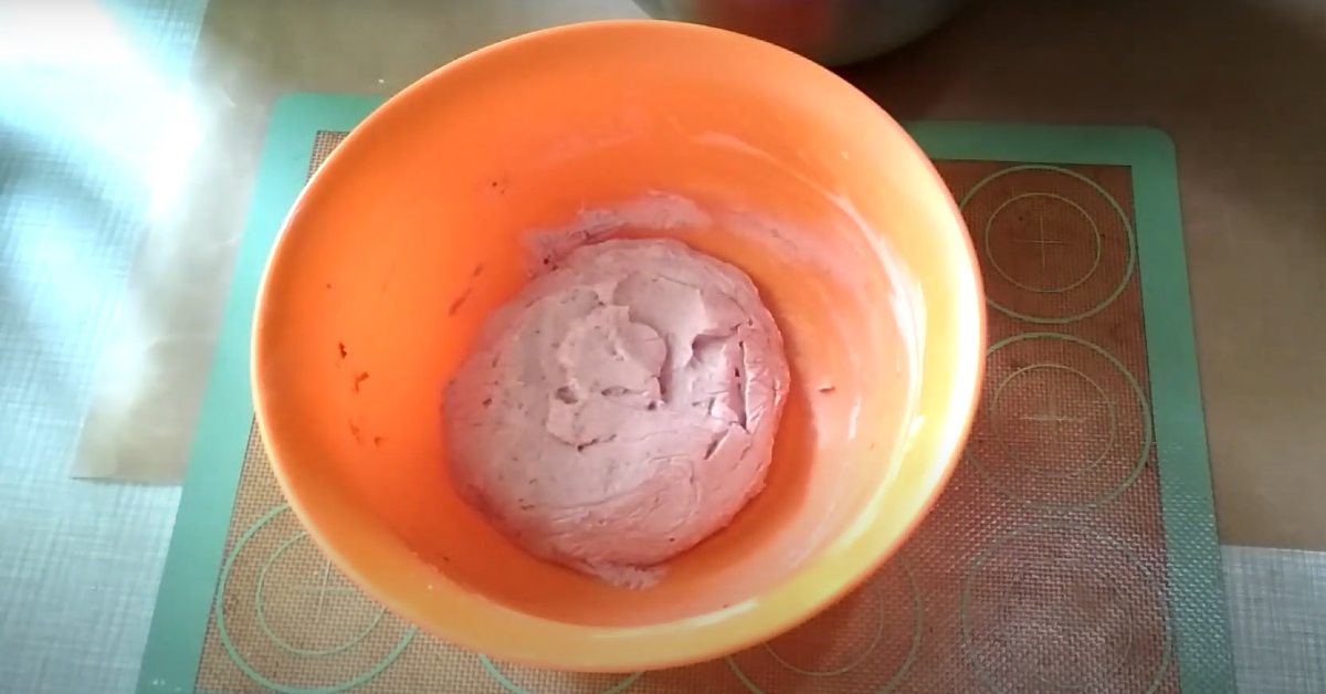 творожная масса с вишней