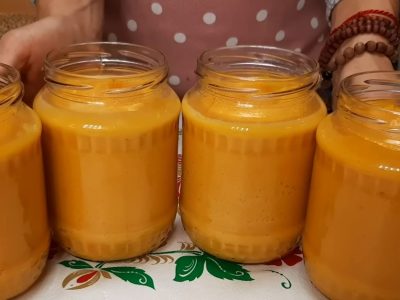 Крем из тыквы на зиму: к оладьям, блинам и просто так