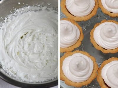 Плотный крем из яичных белков