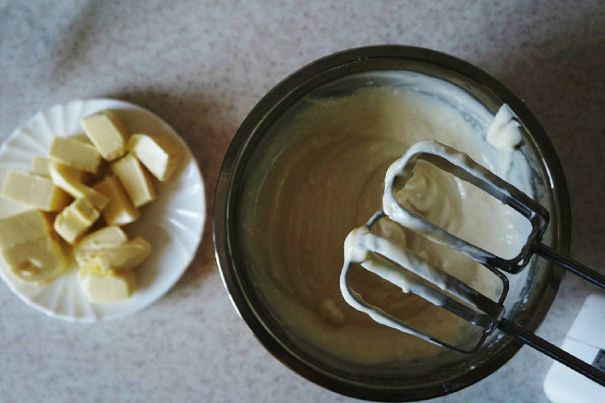 взбивание масла