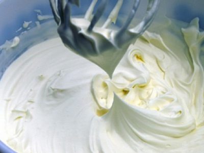 Крем со вкусом пломбира