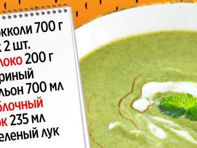 Крем-суп из брокколи