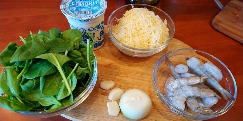 креветки по-французски