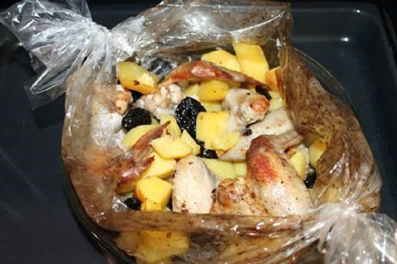 запеченные крылышки