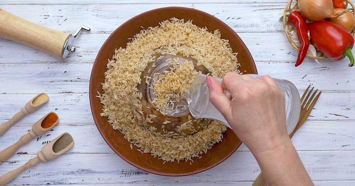 рис с курицей