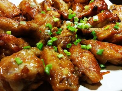 Крылышки в лимонном маринаде