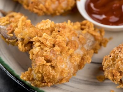 Крылышки в панировке