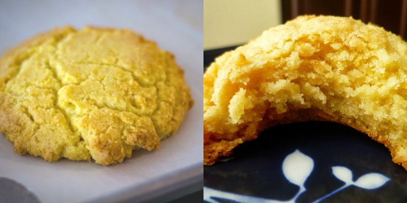 постное кукурузное печенье