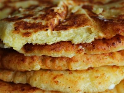 Кукурузные лепешки на сковороде