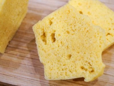 Кукурузный кекс вместо хлеба