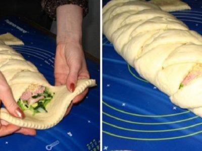 Кулебяка с рыбой