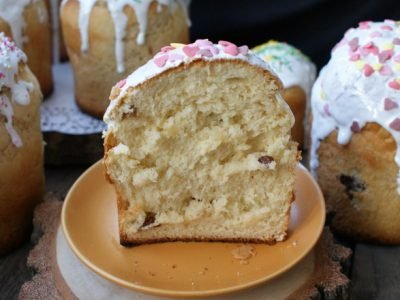 Кулич без дрожжей