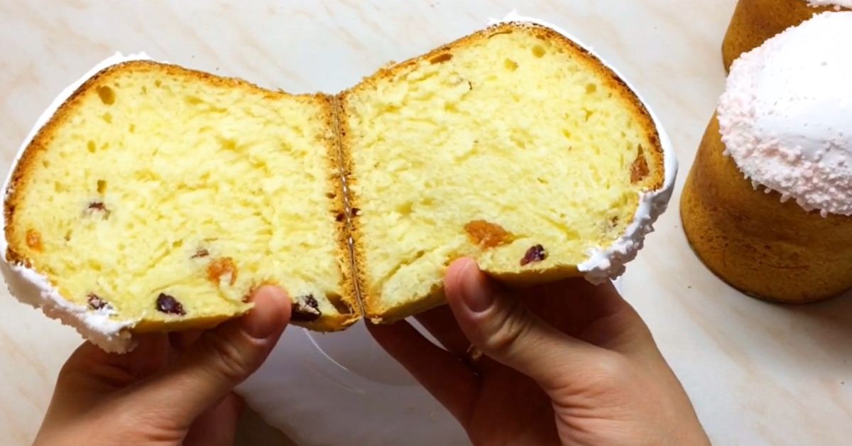 кулич без крошек