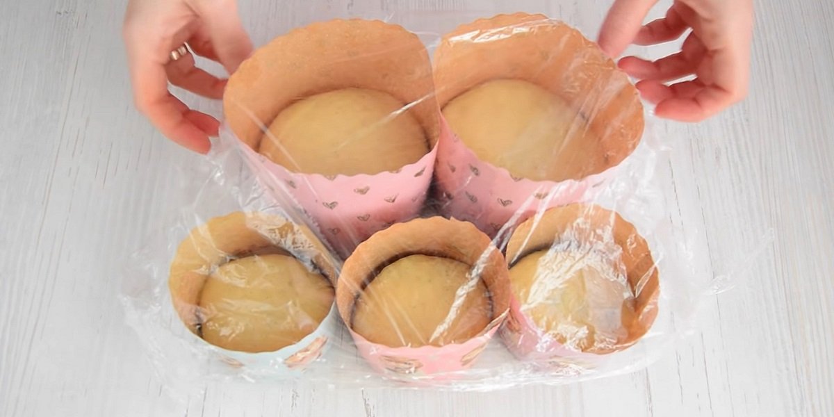 куличи в формочках